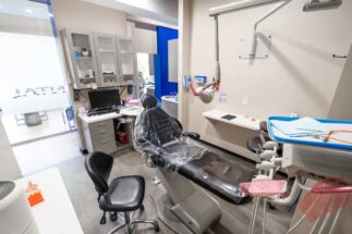 Modern dental treatment space at Edge Dental in Houston TX