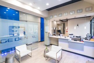 Edge Dental Houston office designed for comfortable patient visits